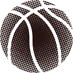 Half-tone basketball