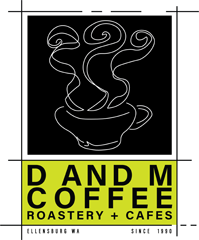 D and M Coffee logo